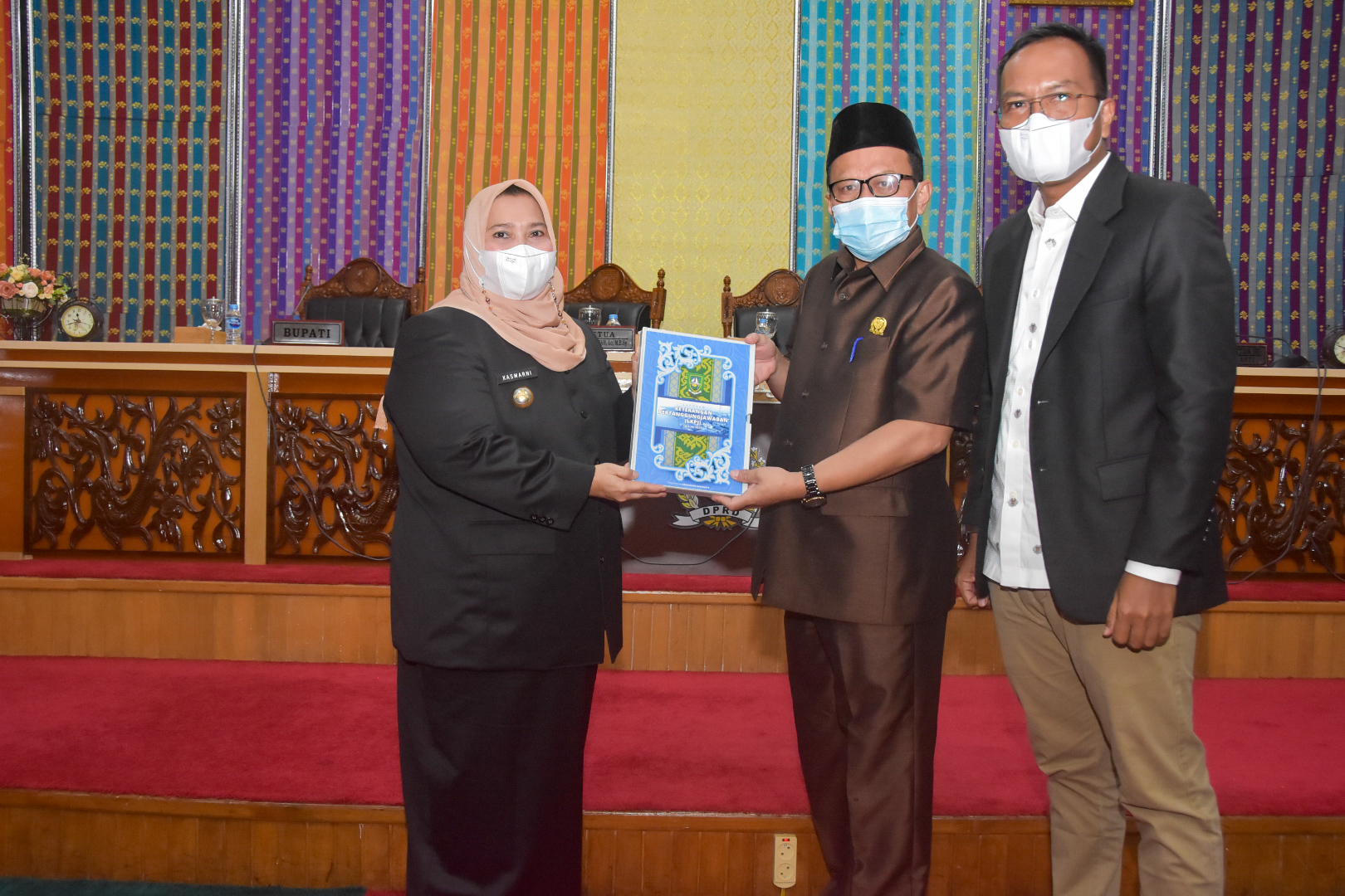 Bupati Bengkalis Sampaikan LKPJ Tahun Anggaran 2021 ke DPRD